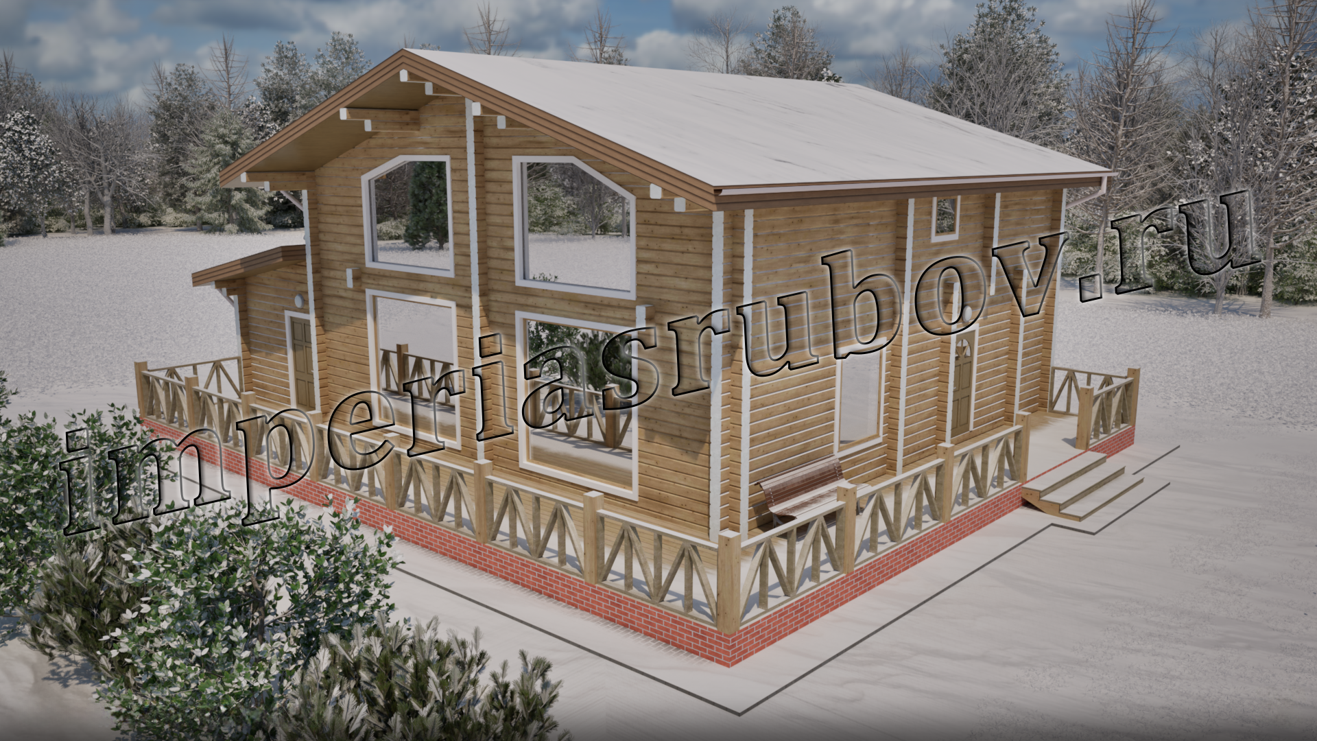 Дом с баней